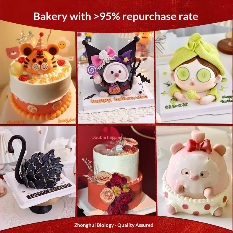 Water-soluble Liquid Food Coloring (Colorants) Baking Edible Cake Cream Fondant Food-Grade Red Black White 100% Pigment Large