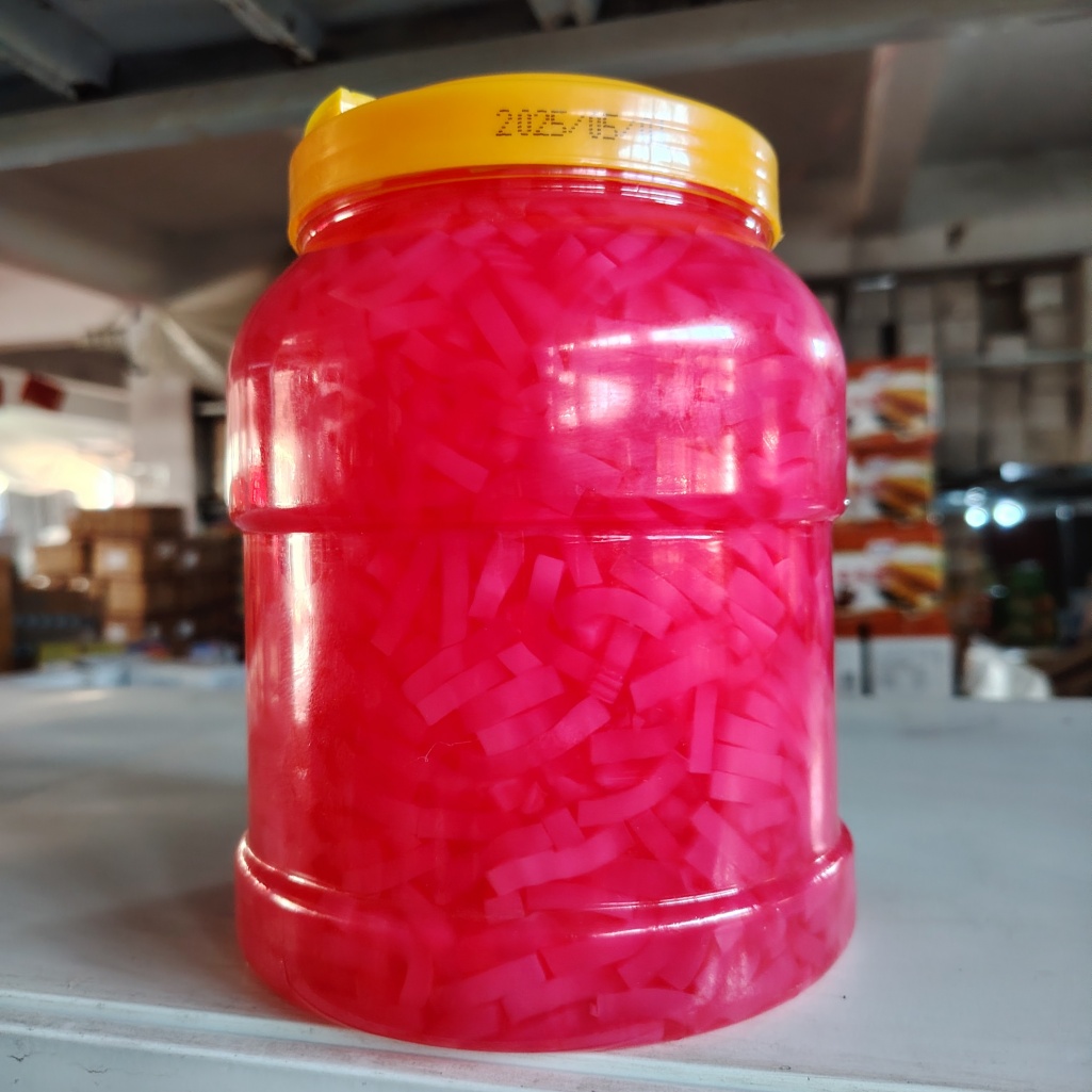 Coconut Fruit Paste Strawberry Flavor Premium Bubble Tea Topping for Smoothies Slushies Iced Drinks (2.5kg Bulk Pack 12-Month