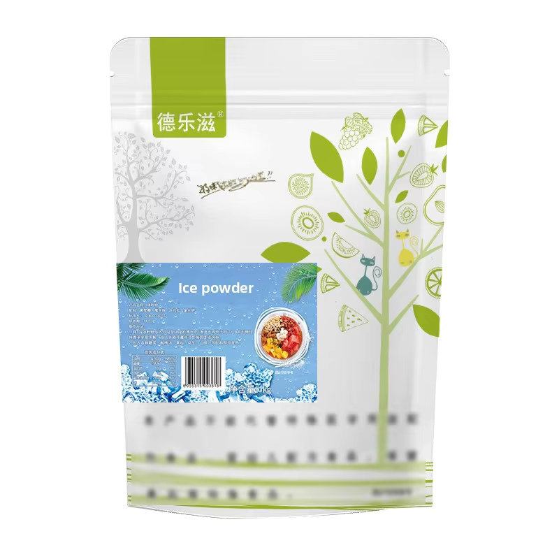 Delezhi Commercial-Grade Jiangsu White Grass Ice Powder Jelly 1000g No Cooking Required Specialty Iced Dessert Bulk Konjac