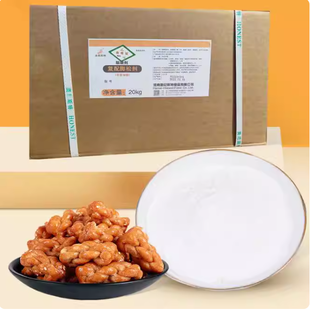 Crispy Agent (Aluminum - Free Compound Leavening Agent) - For Fried/Baked Foods, Oil - Saving & Crisp Texture, Food - Grade Improver