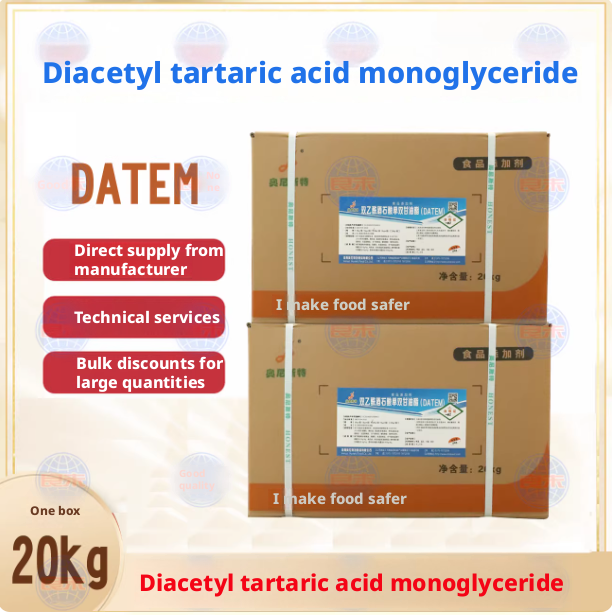 Diacetyl tartaric acid monoglyceride DATEM food emulsifier